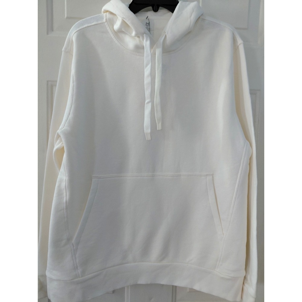 Member's Mark Mens Newport Fleece Hoodie Ivory Med.